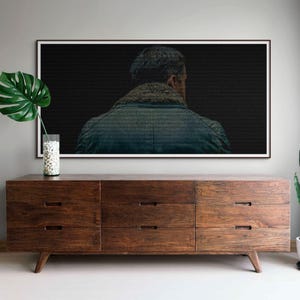 Officer K - Blade Runner 2049 - Typographic Giclée Art Print