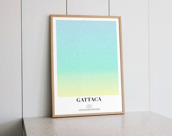 Gattaca Screenplay Art Print: Minimalist Movie Poster - Classic -