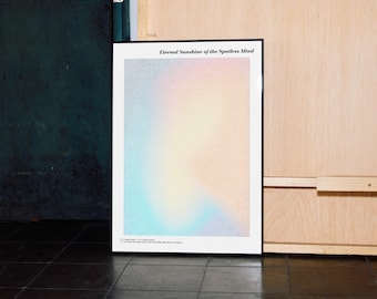 Eternal Sunshine of the Spotless Mind Movie Poster: Full Screenplay Art Print - Contemporary -