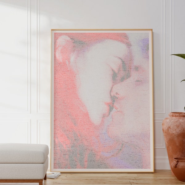 Eternal Sunshine of the Spotless Mind | Screenplay Movie Poster | Portrait | Home decor | Wall Art Print