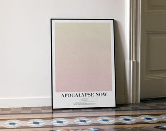 Apocalypse Now Screenplay Poster | Classic War Movie Art Print - Classic -
