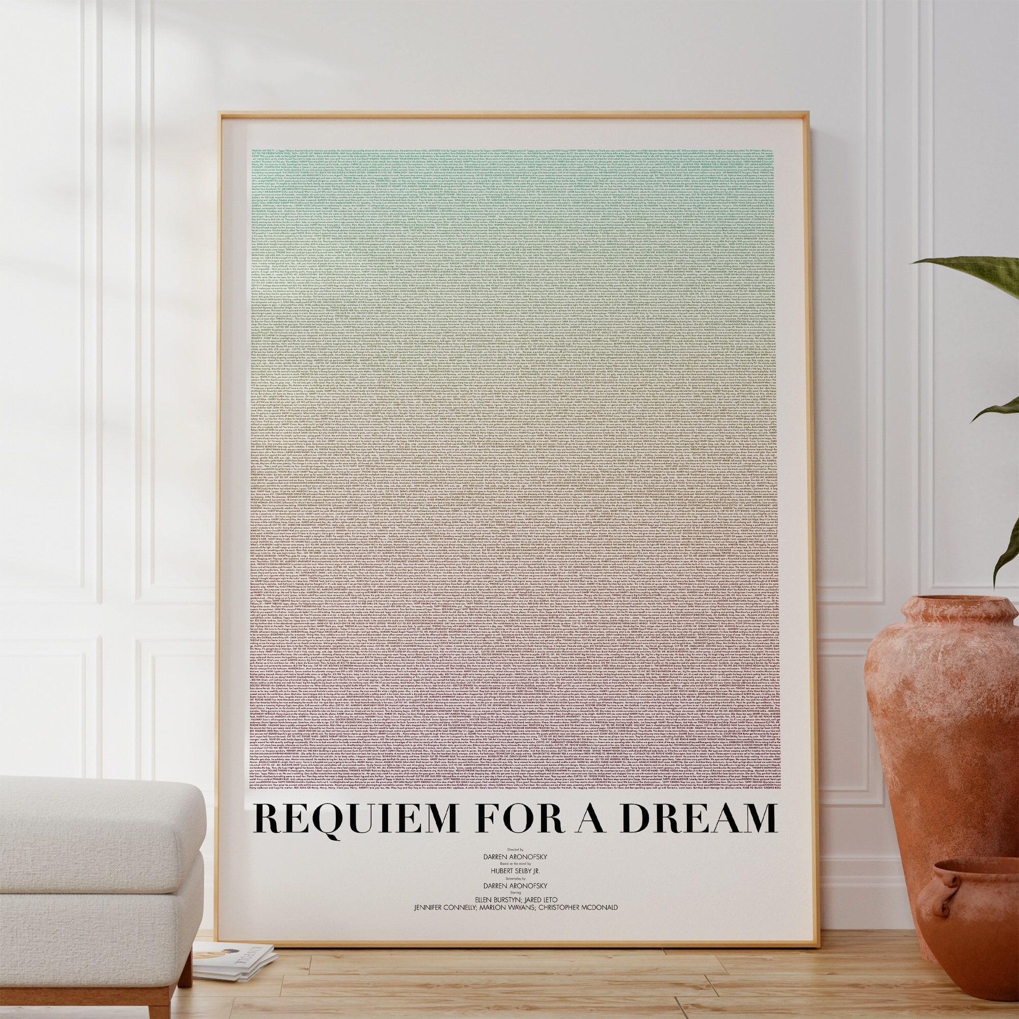 Quadro e poster Requiem For A Dream - Quadrorama