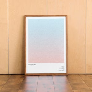 Airplane! Movie Poster | Screenplay Art Print | Minimalist Poster Design | Alternative Film Print | Home Decor | Living Room Wall Art