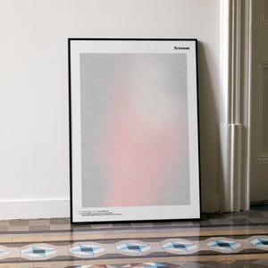 Screme Script Poster | Wes Craven Classic Horrorfilm Wandkunst