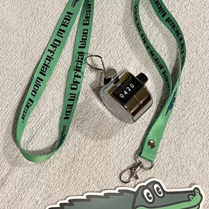 Woo Bundle! Metal clicker+KGLW lanyard+ AND Woo Crew Sticker