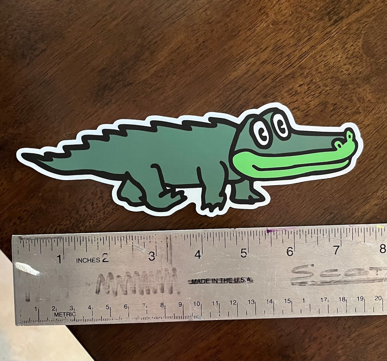 BIG Gator Sticker! King Gizzard and the Lizard Wizard Gator Sticker - Etsy