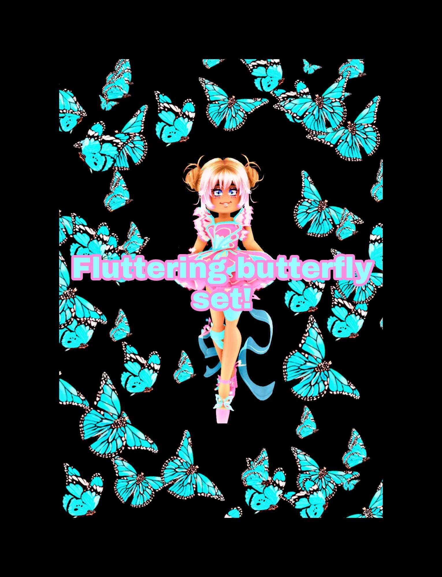 Fluttering Butterfly Set Royale High Etsy