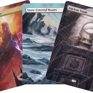 MTG Alters - Land (Multi Listing) - Hand Painted Altered Cards For Magic The Gathering