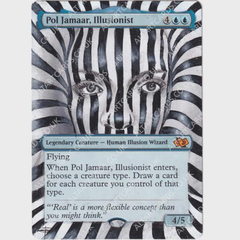 Magic Alters Example MTG Alters - Commanders (multi Listing) - Hand Painted Altered Cards ...