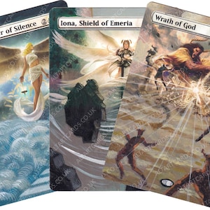 MTG Alters - WHITE (Multi Listing) - Hand Painted Altered Cards For Magic The Gathering