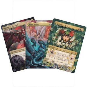 MTG Alters - Commanders (Multi Listing) - Hand Painted Altered Cards For Magic The Gathering
