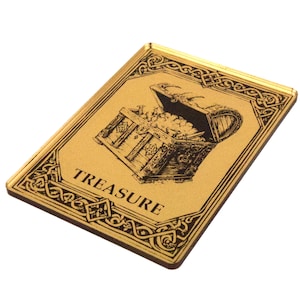 Premium MTG Tokens *Treasure Token* - Magic the gathering Acrylic Tokens