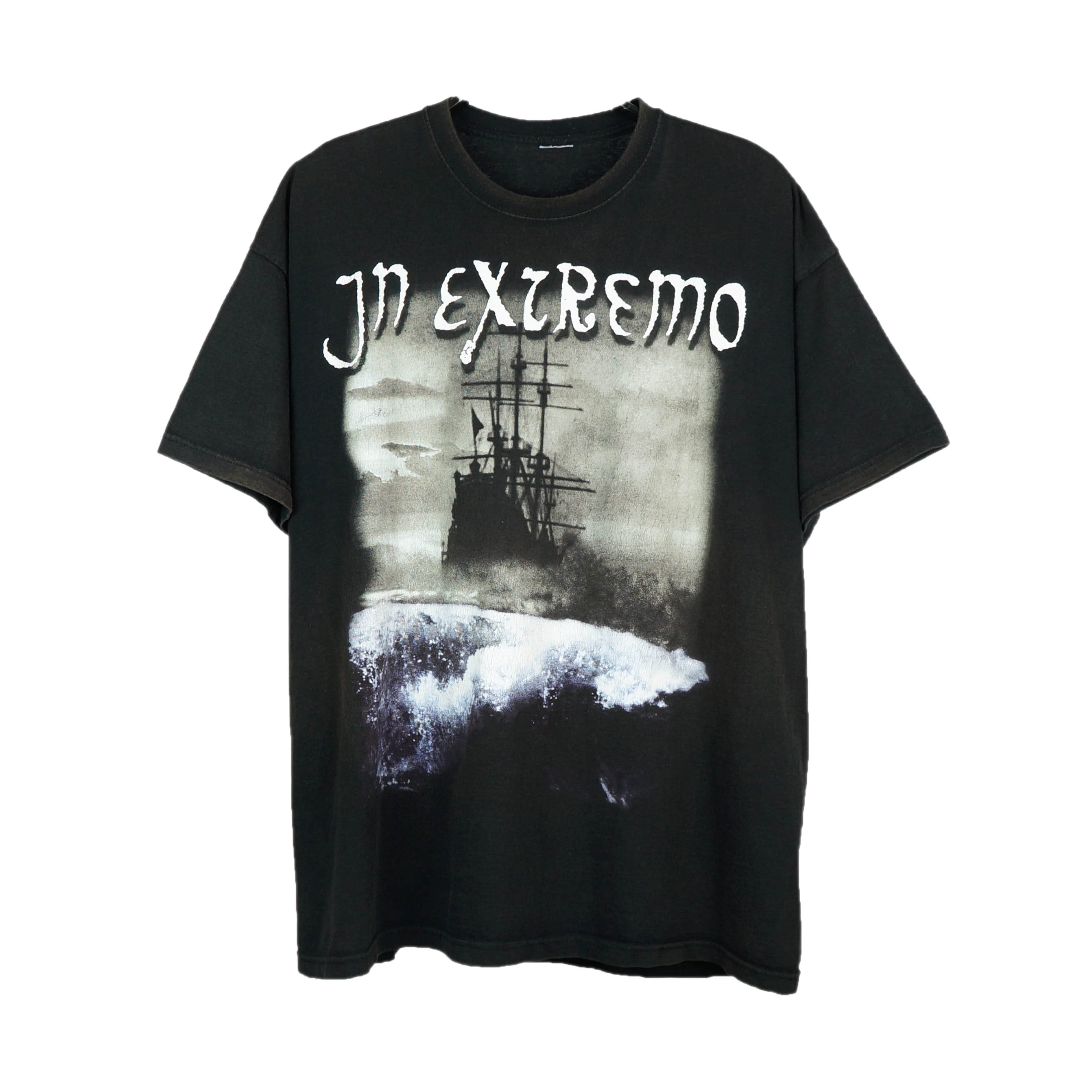 Discover Vintage In Extremo 90er Tour Metal Rock Band Zweiseitiges Tshirt