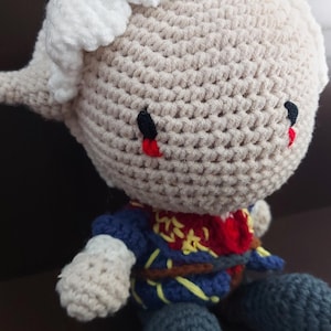 Baldur's Gate 3: Astarion Amigurumi Crochet Doll Stuffed Toy (not available for US)