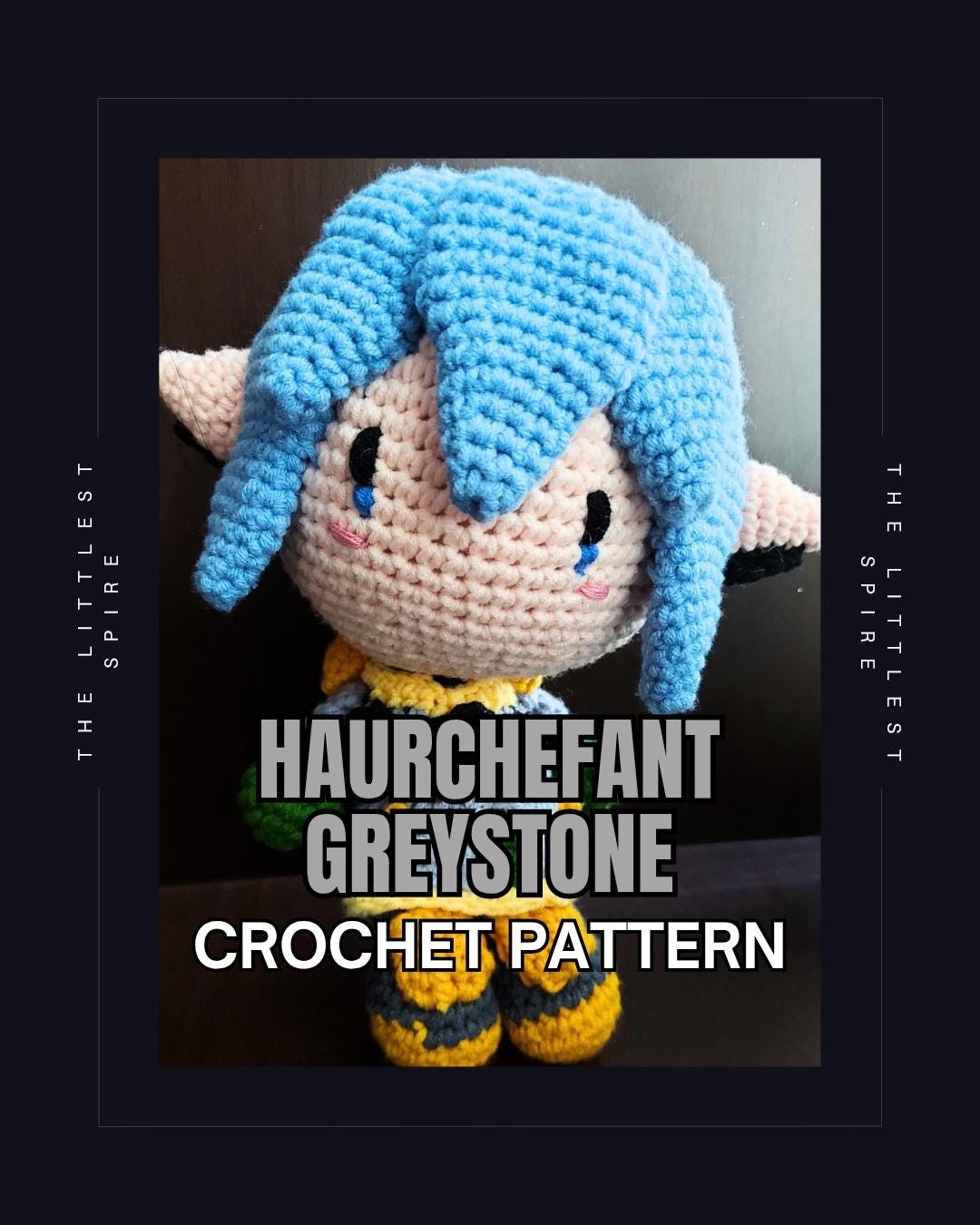 FFXIV Haurchefant Greystone Amigurumi Crochet Pattern Digital Final Fantasy 14