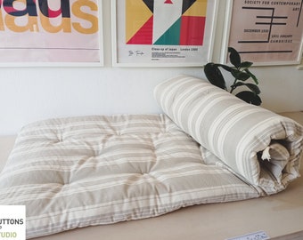 Baumwolle Sofa Auflage – Haustier Schutzmatte, Waschbar, Maßanfertigung, Sehr Bequem, Minimalistisches & Skandinavisches Design