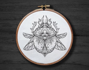 Insect Hand Embroidery - Etsy