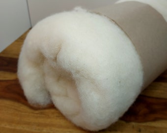 100 g Stopfwolle I Schafwolle im Vlies zur Herstellung von Waldorfpuppen