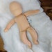 DIY - Puppenrohling Baby, 40 cm, zum selbst gestalten