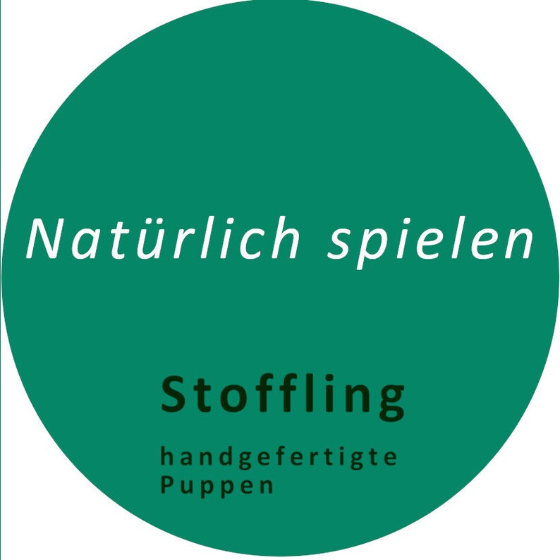 Großer Stoffling, 40 cm, Stoffpuppe nach Waldorf Art image 5