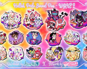 Hellish Pride - Enamel Pins Wave 2 [PRE-ORDER]