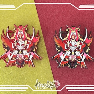 Demon Lucifer 3 Inch Pin