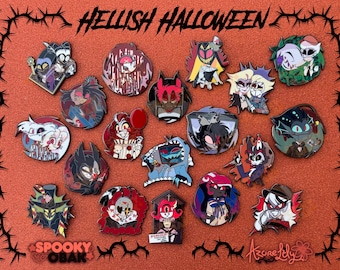 Hellish Halloween! Enamel Pin Collection [IN-HANDS]