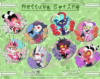 Helluva Spring (H-Boss) - Pines esmaltados de 1,5 pulgadas [PREVENTA]