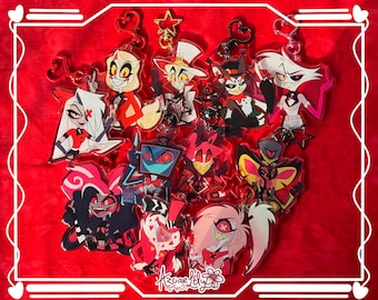 Flippin’ Hells 3 Inch Double-Sided Keychains