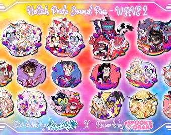 Hellish Pride - Emaille pinnen Wave 2 [PRE-ORDER]
