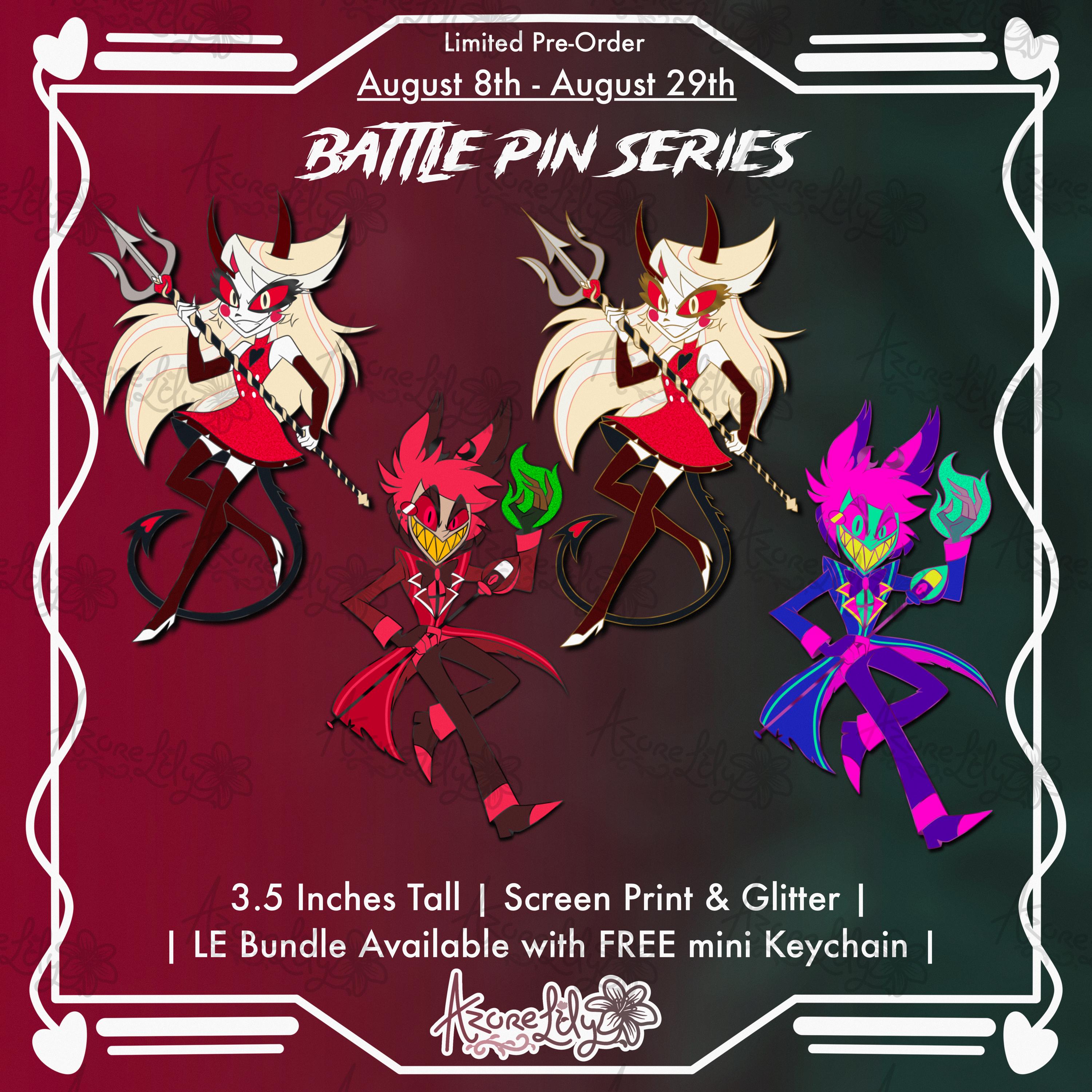 ハズビンホテル　ピンバッジセット Hazbin hotel pin - Etsy 日本