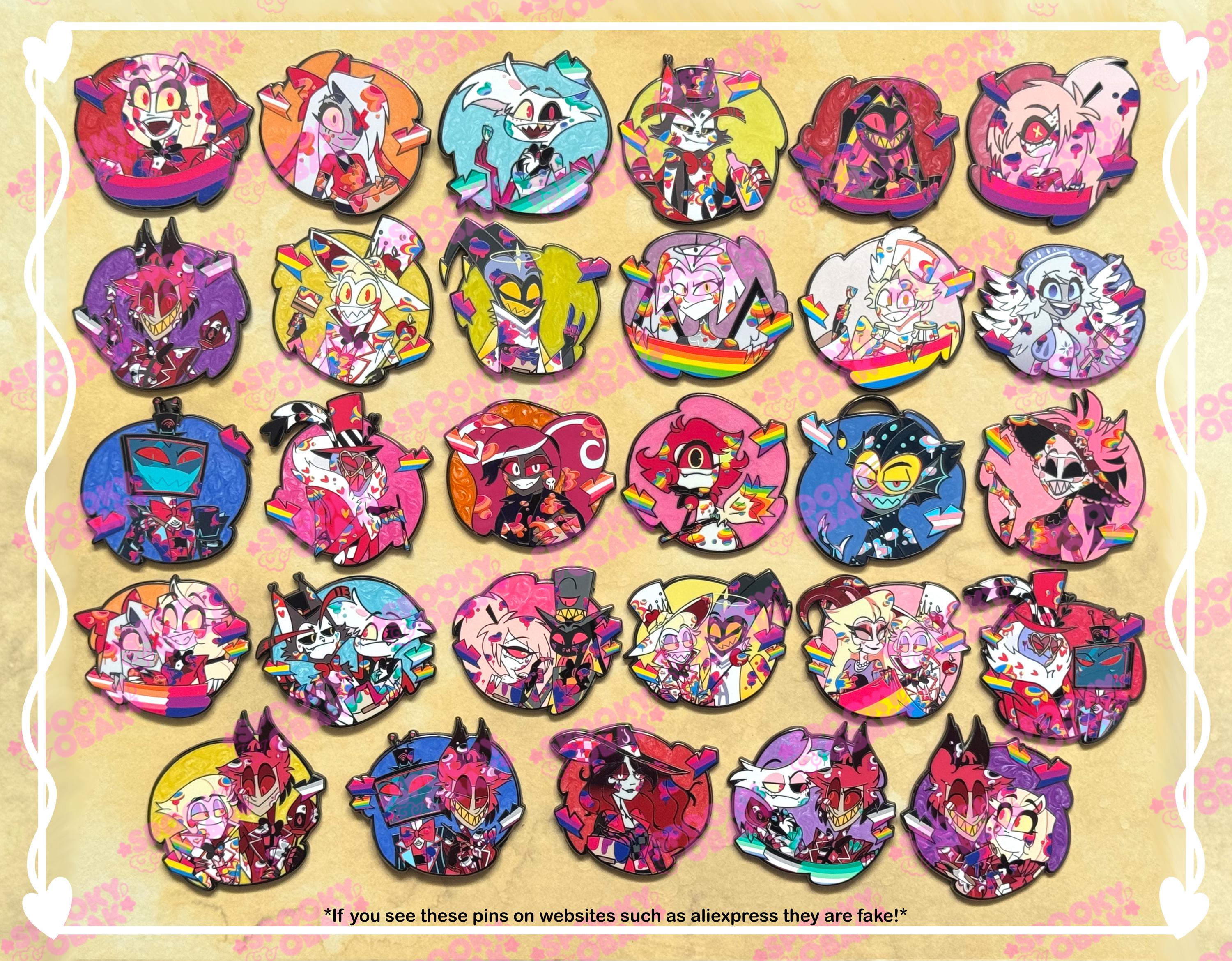 Hazbin hotel pin - Etsy 日本