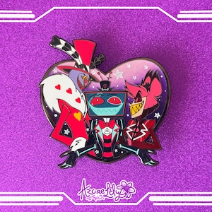 Static Sandwich 3 Inch Enamel Pin