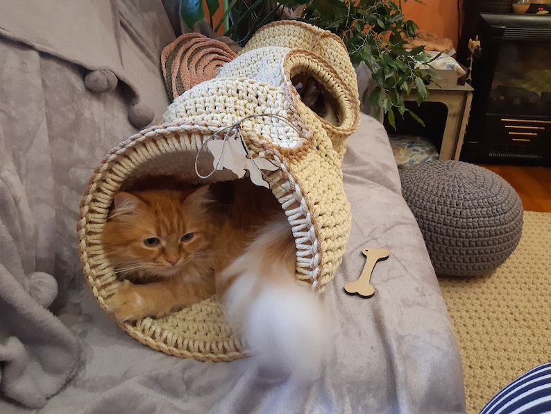 Crochet Pet Tunnel Digital Instruction Manual in PDF Format Etsy