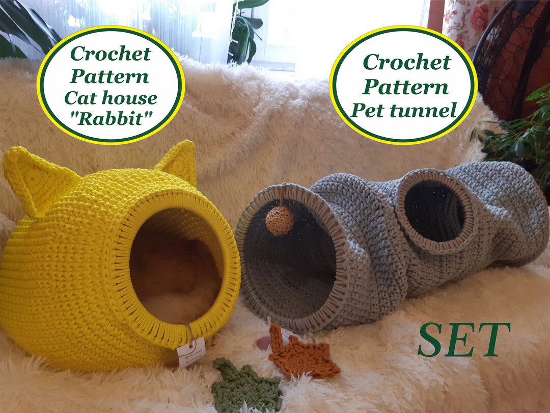 Set Pet House Rabbit Cat Tunnel Digital Tutorial Manual PDF Format With ...