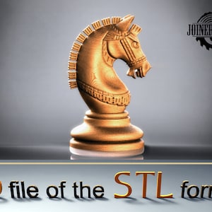 Chess Knight, STL file format