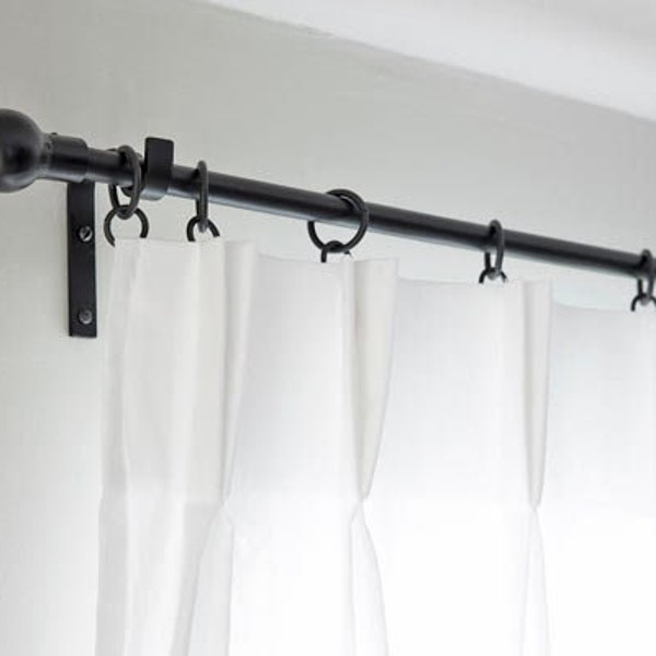 Metal Curtain Pole - Handmade in England