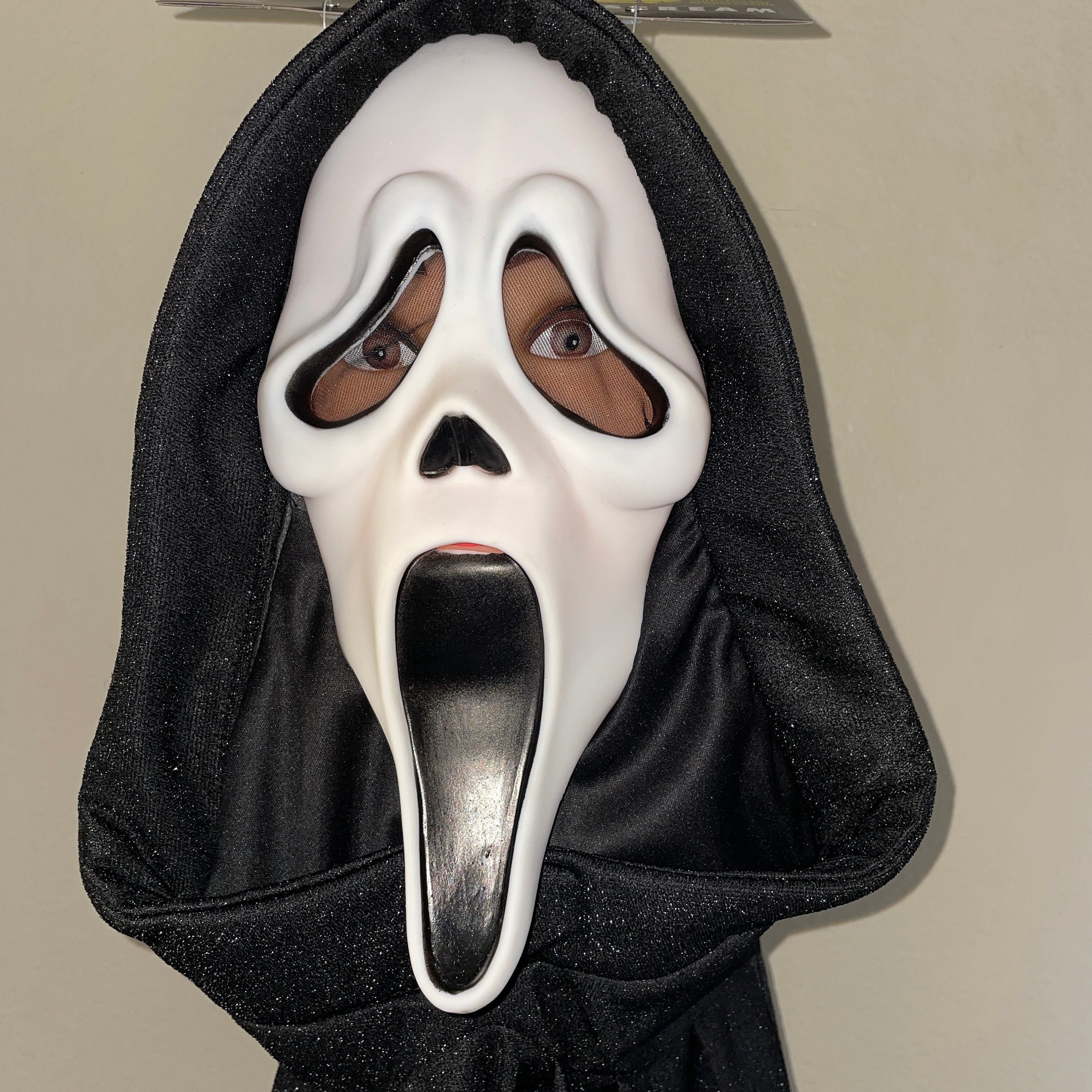 Halloween Death Ghost Mask Scary Smiley Wassup Scream Stoned Ghost Face  Adult