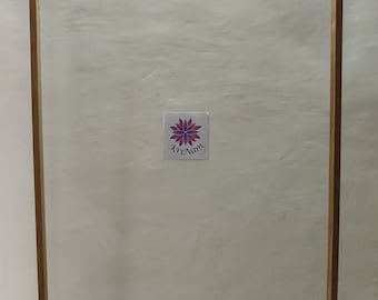 Large ready to assemble wood stand to hang 9 Pipes 51 x 33 inches