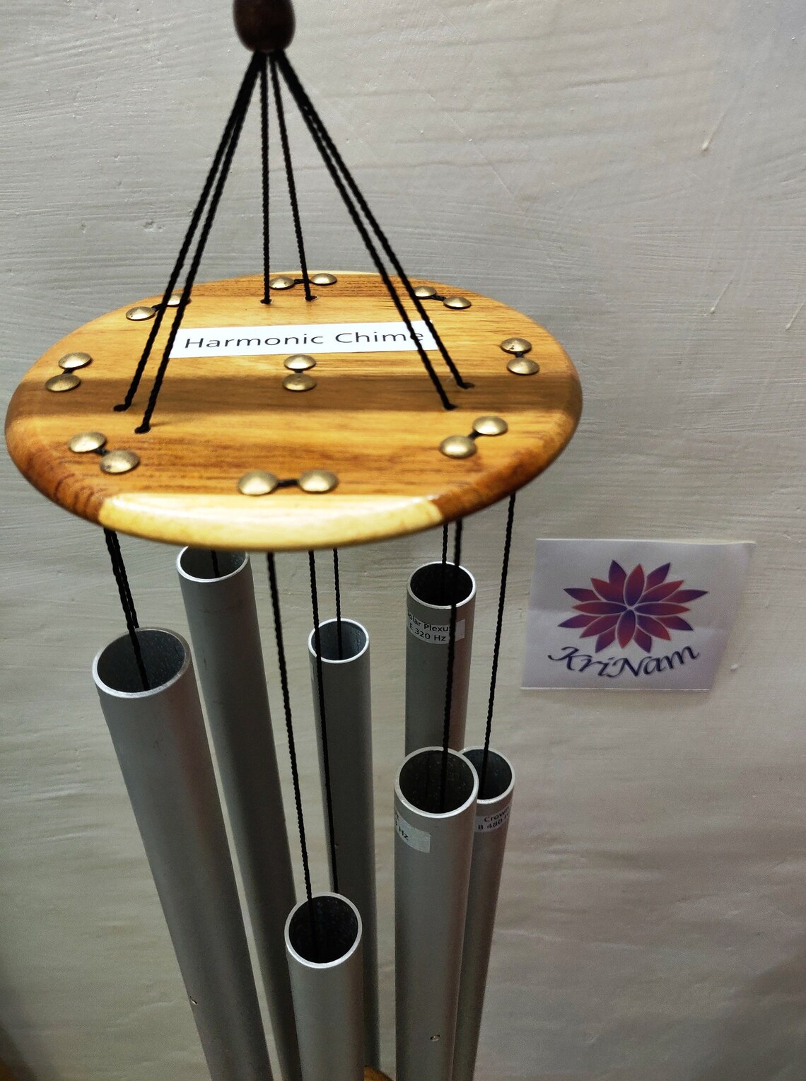 Chime Notes Harmonic Wind Chime Large – 8 Harmonic Notes Aluminum Chime for ...