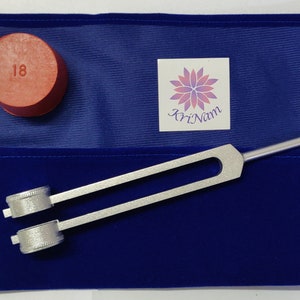 272.20 Hz soul Purpose Soul Star Tuning fork weighted tuner for sound healing with Activator and Printed Pouch