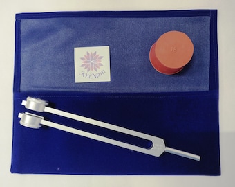 78 Hz Ozone Tuning Fork Sound Healing Therapy Includes Printed Pouch Energy & Chakra Balancing