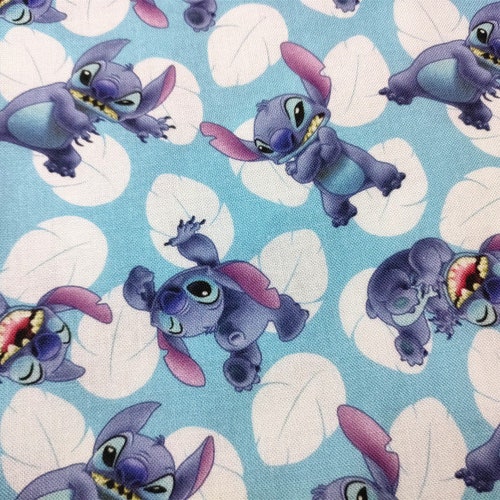 Stitch Fabric Blue Koala Fabric Cartoon Fabric 100% - Etsy