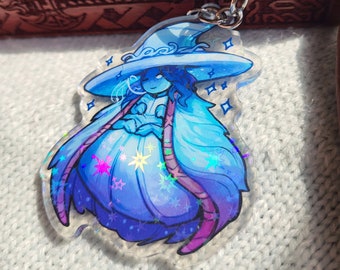 Ranni from Elden Ring keychain charm