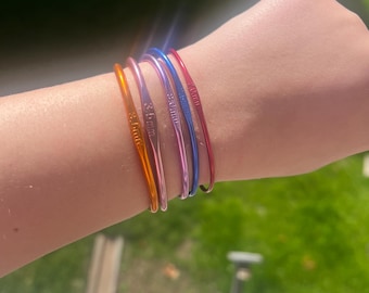 Crochet hook bracelet
