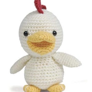 Motif poussin Amigurumi, motif poussin, motif poussin au crochet, poussin en peluche, motif de base, motif poulet Amigurumi téléchargement numérique