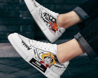 Custom Japanese  Unisex Sneakers I Unique Design I Rare Edition I Anime Design