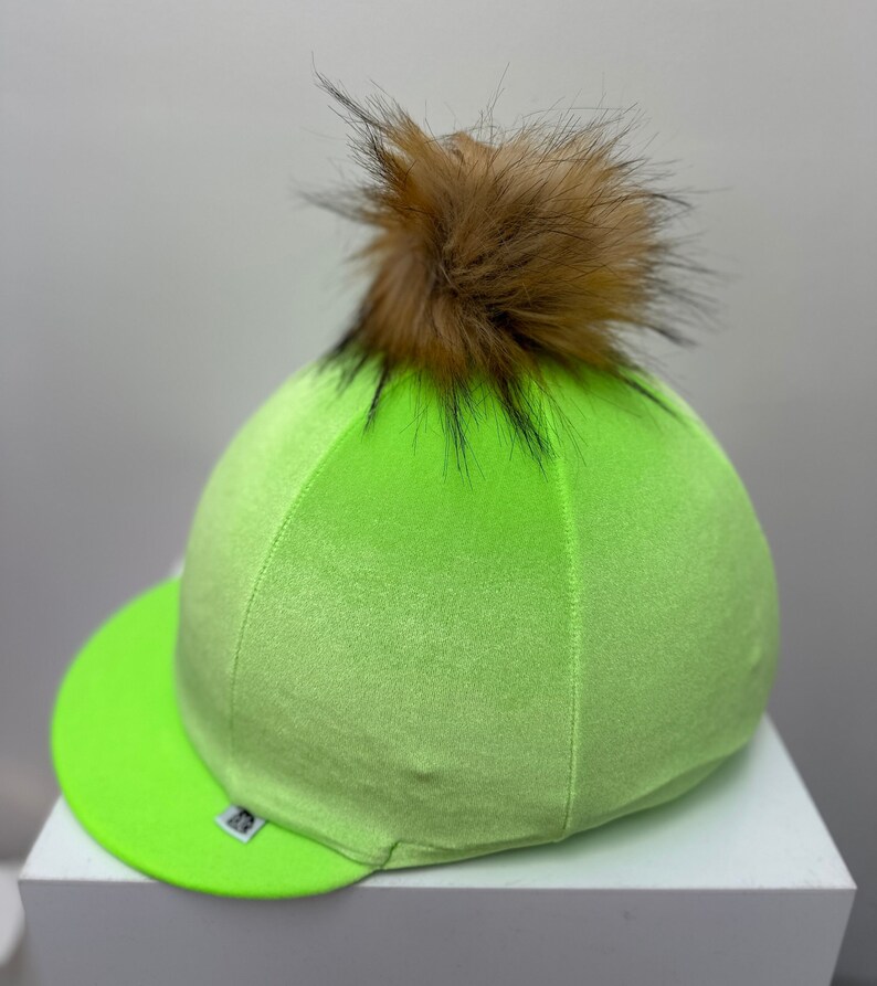 Green Riding Hat SXC Bespoke Custom Velvet Hat Silk Cover Riding Helmet Skull Cap ...