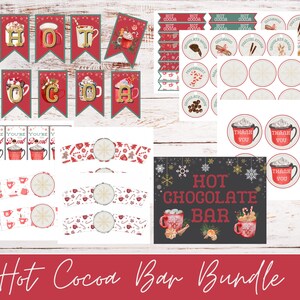 Hot Cocoa Bar