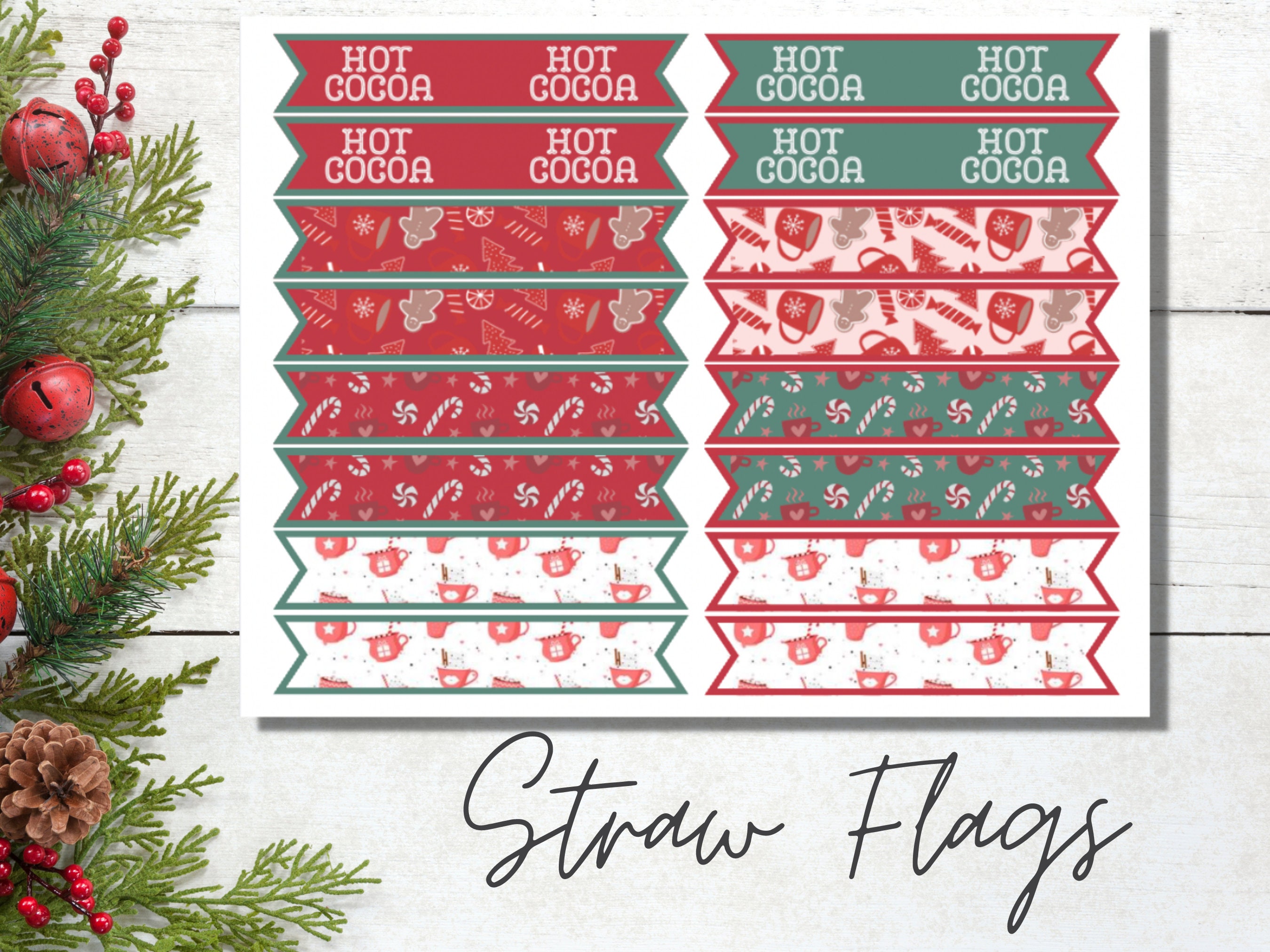 Hot Cocoa Bar Printables - Etsy